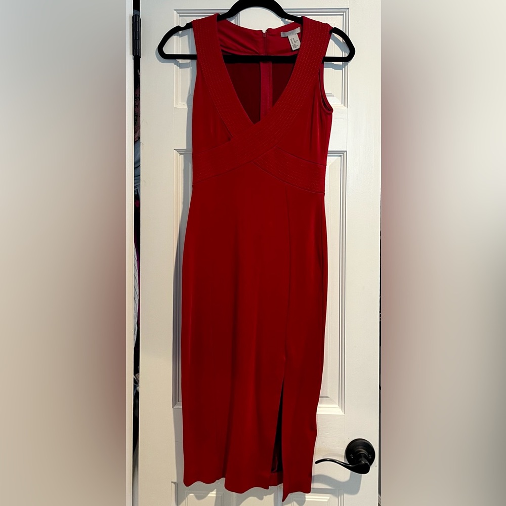 Sexy red dress